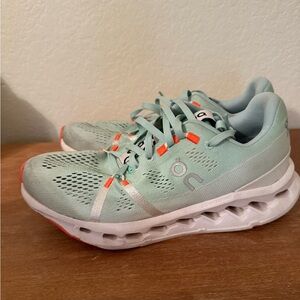 On cloud running shoes